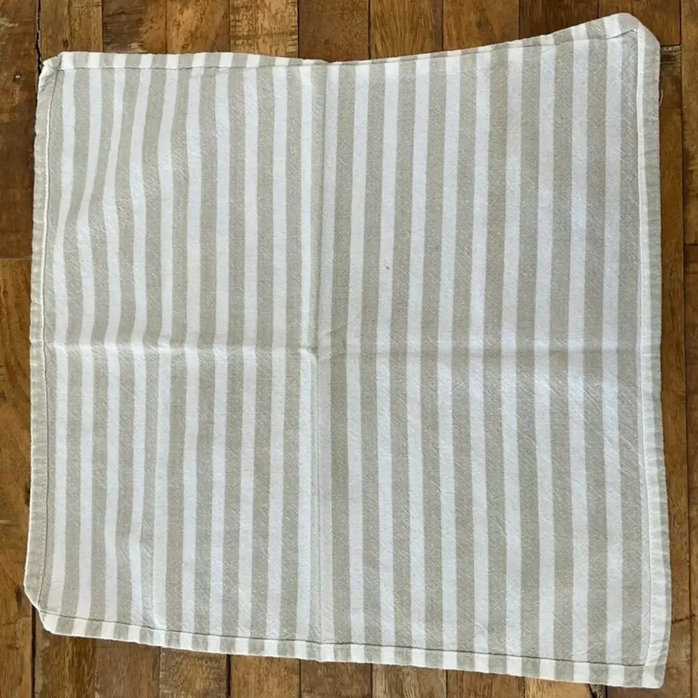 Cotton Casual Farmhouse Style Napkins Set of 4 16